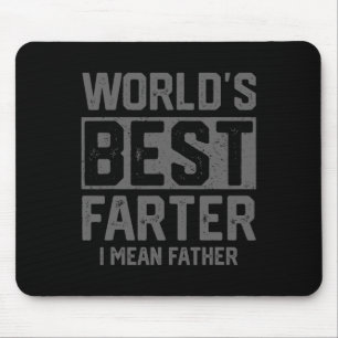 Tapis De Souris Meilleur Monde Plus Loin Je Veux Dire Père Mens Fê