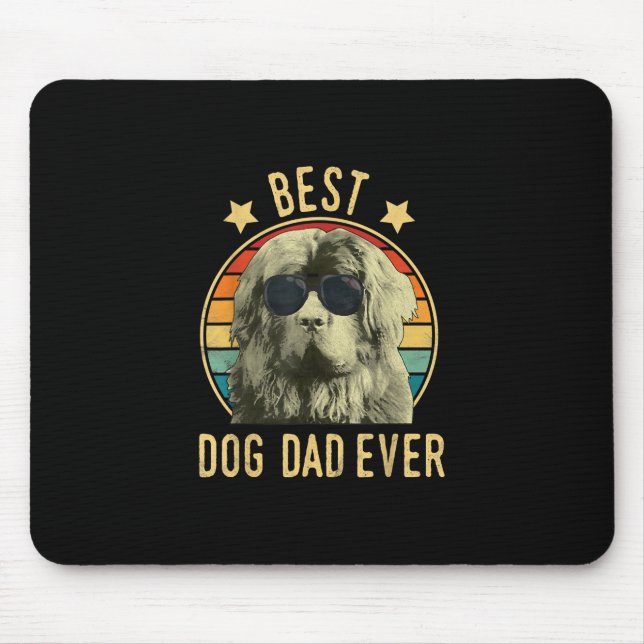 Tapis De Souris Meilleur Newfounddad (Devant)