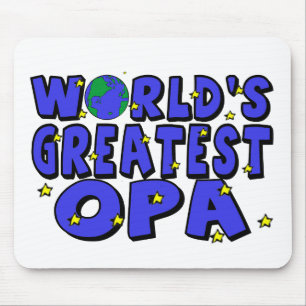 Tapis De Souris Meilleur Opa du monde