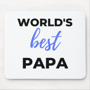 Tapis De Souris Meilleur Papa bl du monde