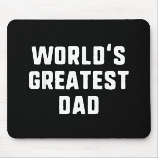 Tapis De Souris Meilleur Papa du Monde Drôle de Famille