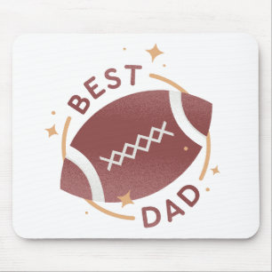 Tapis De Souris Meilleur Papa Football