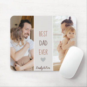 Tapis De Souris Meilleur Papa Jamais Personnalisé Souris Pad