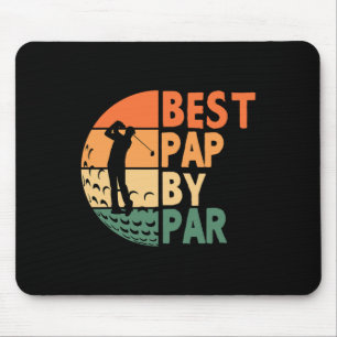 Tapis De Souris Meilleur Papa Par Golf Drôle Golfeur