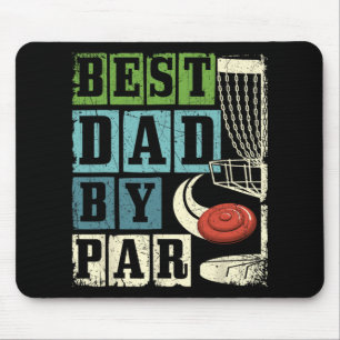 Tapis De Souris Meilleur Papa Par - Joueur de Disc Golf Drôle Disq