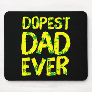 Tapis De Souris Meilleur Papa Rétro Vintage Drôle Fête des Pères
