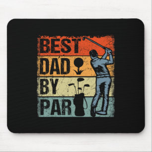 Tapis De Souris Meilleur Papa Vintage Rétro Par Papa Fête des Père