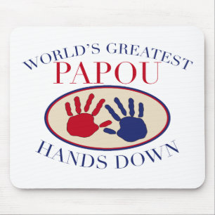 Tapis De Souris Meilleur Papou Haut la Main