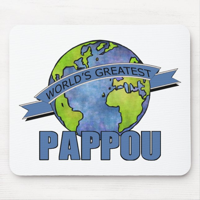 Tapis De Souris Meilleur Pappou du monde (Devant)
