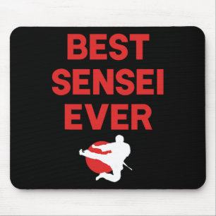 Tapis De Souris Meilleur Sensei Jamais Karate Judo Tae Kwon Do App