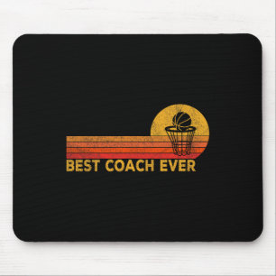 Tapis De Souris Meilleur Sketll Coach Sketll Team Coach Retro