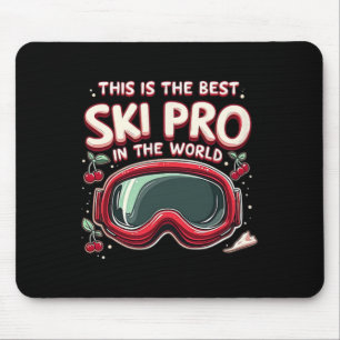 Tapis De Souris Meilleur Snow Ski Pro Sports