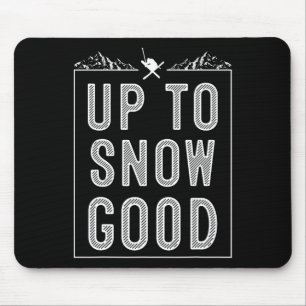 Tapis De Souris Meilleur Snowboard Ski Ride Cadeau Skieurs Mignonn