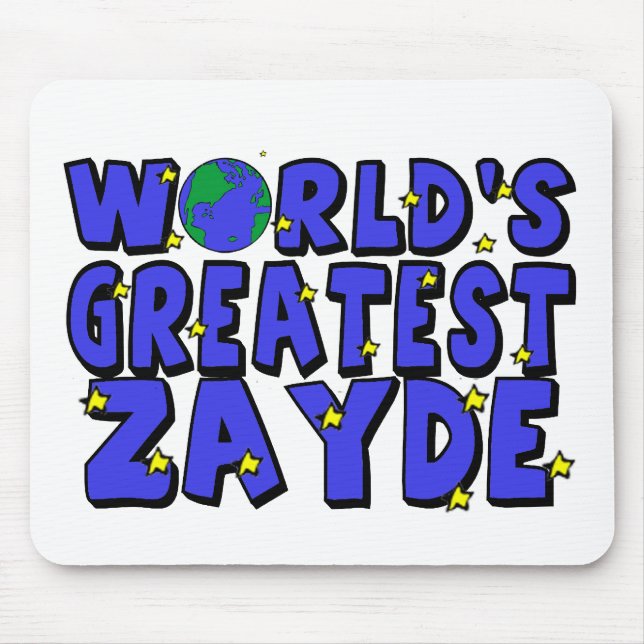 Tapis De Souris Meilleur Zayde du monde (Devant)