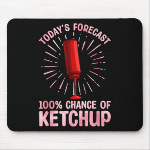 Tapis De Souris Meilleure Art de Ketchup Pour Hommes Femmes Ketchu