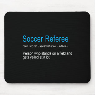 Tapis De Souris Meilleure Définition d'Arbitre de Football Hilaran