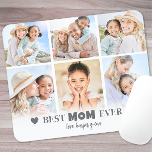 Tapis De Souris Meilleure Maman Collage de Photos