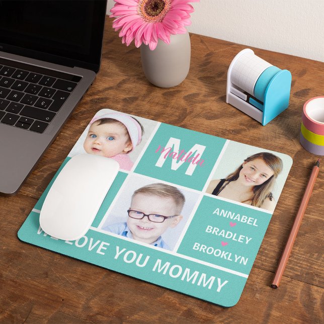 Tapis de souris « Meilleure maman du monde » Colla (Créateur téléchargé)