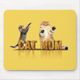 Tapis De Souris Meilleure mère de chat   cadeau maman chat