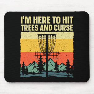 Tapis De Souris Meilleure œuvre d'art de golf à disque pour hommes