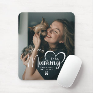 Tapis De Souris Meilleure photo cadeau de maman de chien du monde