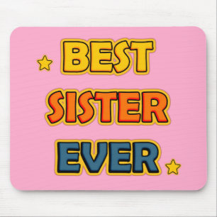 Tapis De Souris Meilleure soeur jamais