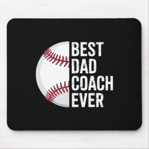 Tapis De Souris Meilleure Vente Papa Entraîneur Jamais Rétro Père 