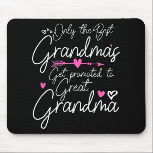 Tapis De Souris Meilleures Grands-mères sont promues Grande Grand-
