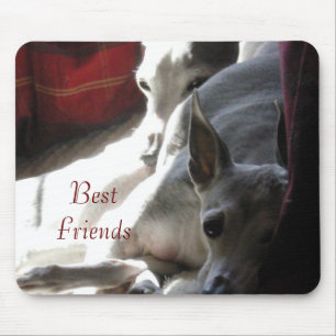 Tapis De Souris "Meilleurs amis" photo grecque italienne