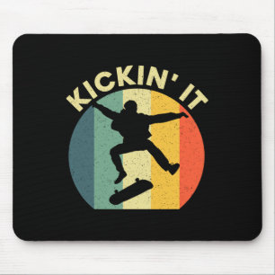 Tapis De Souris Meilleurs Cadeaux de Patineur Art de Skateboarder