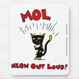 Tapis De Souris Mel "MOL : MEOW OUD" Mousepad