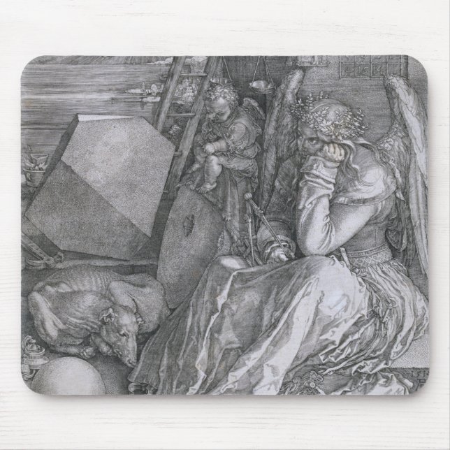 Tapis De Souris Melancholia, Albrecht Durer (Devant)
