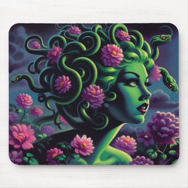 Tapis De Souris Melancholy Medusa (Devant)