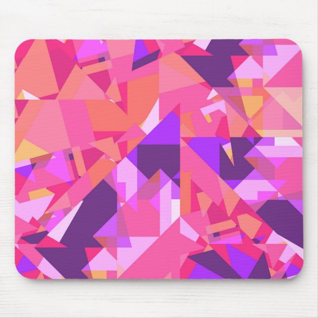 Tapis De Souris Mélange #364 - Mousepad rose (Devant)