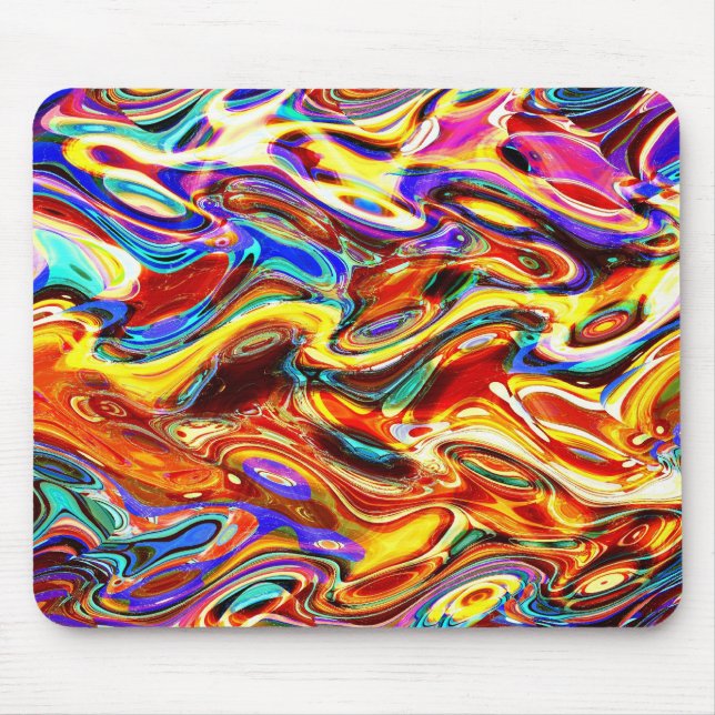 Tapis De Souris Mélange couleur 01 (Devant)