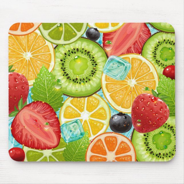 Tapis De Souris Mélange de fruits (Devant)