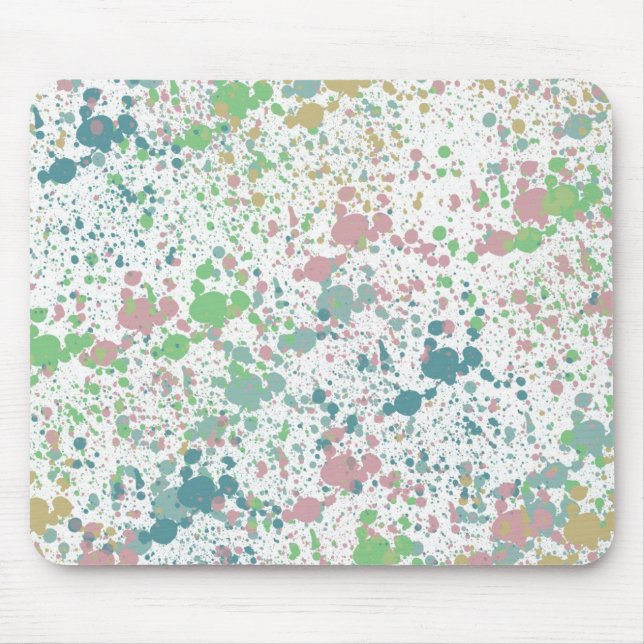 Tapis De Souris Mélange de peinture (Devant)