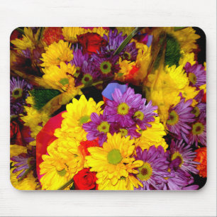 Tapis De Souris Mélange Fleur Faisy Mousepad