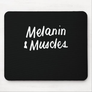 Tapis De Souris Melanin And Muscles Black Is Beautiful Workout Gym