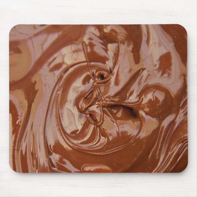 Tapis De Souris Melted chocolate texture (Devant)