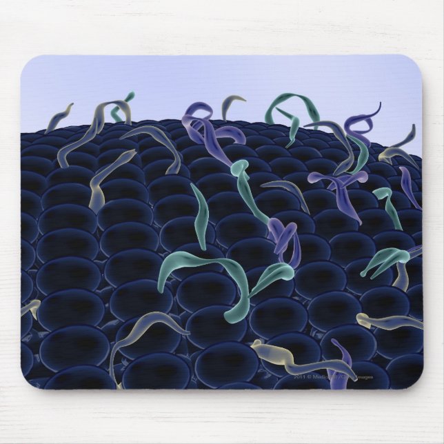 Tapis De Souris Membrane cellulaire magnifiée (Devant)