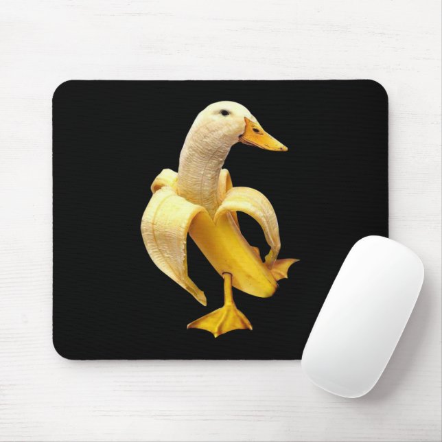 Tapis De Souris Mème Banana Duck (Avec souris)
