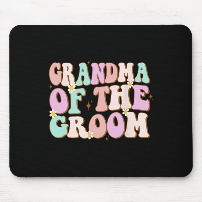 Tapis De Souris Mémé branchée du marié Shower de mariage Mémé (Devant)