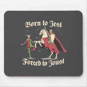 Tapis De Souris Mème cool médiéval graphique vintage chevaliers dr