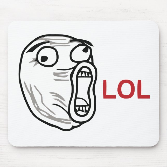 Tapis De Souris Meme de LOL (Devant)