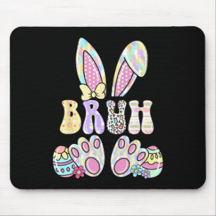 Tapis De Souris Mème de Pâques drôle de lapin de Pâques pour ados