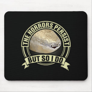 Tapis De Souris Mème de poisson Sacabambass drôle Les horreurs per