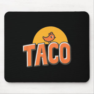 Tapis De Souris Mème de poulet drôle tendance taco Trump toujours