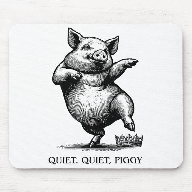 Tapis De Souris Mème féministe discret humour subtil Résistance pr (Devant)