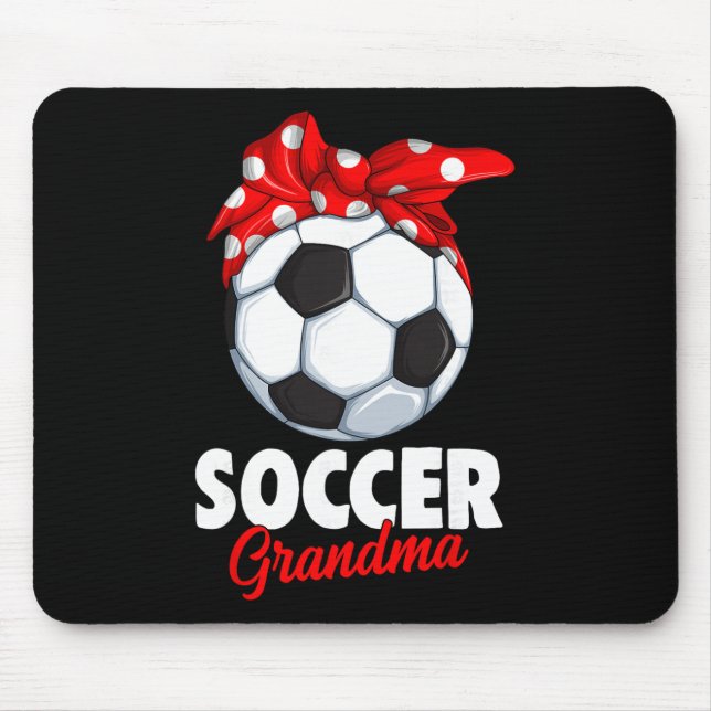 Tapis De Souris Mémé footballeuse _1  (Devant)